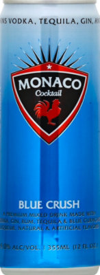 Monaco Cocktail Blue Crush Can - 12 Fl. Oz. - Image 2