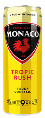 Monaco Tropic Rush Can - 12 Fl. Oz.