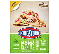 Kingsford Fully Cooked Seasoned Pork Carnitas - 1 Lb