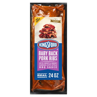 Kingsford Kansas City Style Pork Ribs - 24 Oz