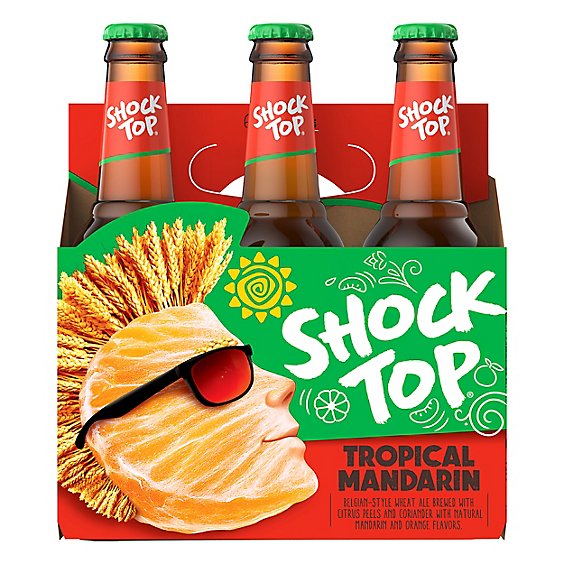 Shock Top Tropical Mandarin In Bottles - 6-12 Fl. Oz.
