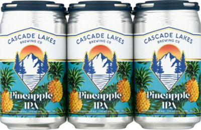 Cascade Lakes Brewing Company Pineapple Kush Ipa Pack In Cans - 6-12 Fl. Oz. - Image 2