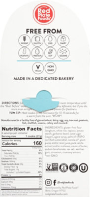 Snickerdoodle Cookies Gluten Free Vegan Nut Free Soy Free 8 Count - 10.5 Oz - Image 5