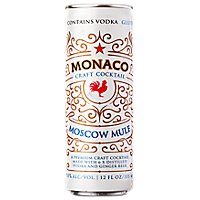 Monaco Moscow Mule Can - 12 Fl. Oz. - Image 1