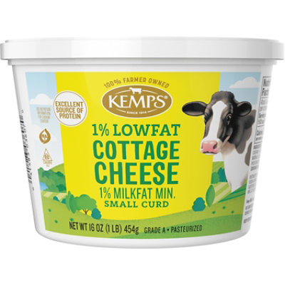 Kemps 1% Lowfat Cottage Cheese - 16oz - Image 1