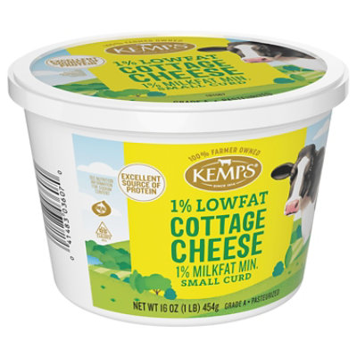 Kemps 1% Lowfat Cottage Cheese - 16oz - Image 2