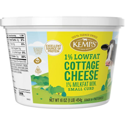 Kemps 1% Lowfat Cottage Cheese - 16oz - Image 3