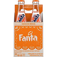 Fanta Soda Pop Mexico Orange Fruit Flavored 4 Count - 355 Ml - Image 2