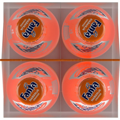 Fanta Soda Pop Mexico Orange Fruit Flavored 4 Count - 355 Ml - Image 5
