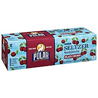 Polar Seltzer Calorie-Free Black Cherry Can - 12-12 Fl. Oz. - Image 1