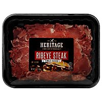 Heritage Ribeye Steak Finely Sliced - 12 Oz - Image 2