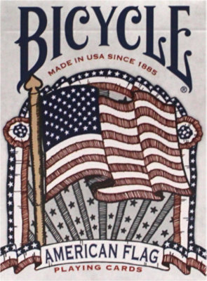 Bicycle American Flag Deck - Each - Image 2