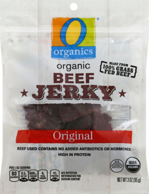 O Organics Beef Jerky Original - 3 Oz - Image 2