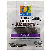 O Organics Beef Jerky Teriyaki - 3 Oz - Image 1