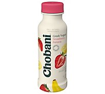Chobani Strawberry Banana Drink - 7 Oz