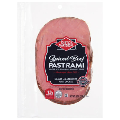 Dietz & Watson Pre-Sliced Pastrami - 6 Oz - Image 3