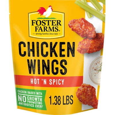 Foster Farms Chicken Wings Hot & Spicy - 22 Oz - Image 2