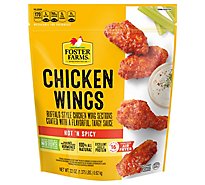 Foster Farms Chicken Wings Hot & Spicy - 22 Oz