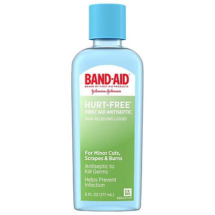 Bandaid Hurt Free Antiseptic Wash - 6 Fl. Oz. - Image 3