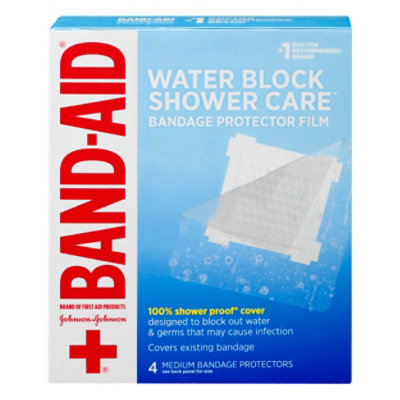 BAND-AID Shwr Care Bandages - 4 Count - Image 3