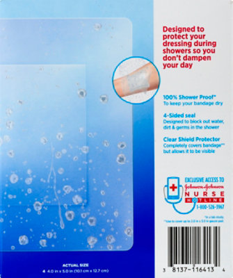 BAND-AID Shwr Care Bandages - 4 Count - Image 4