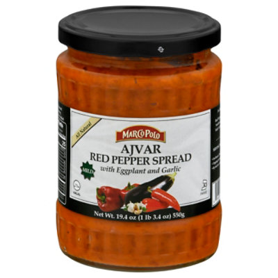 Marco Polo Ajvar Sprd Mild Eggplnt Grlc - 19.3 Oz - Image 1