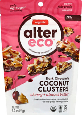 Alter Eco Chocolate Coconut Cherry - 3.2 Oz - Image 2