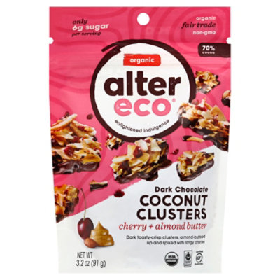 Alter Eco Chocolate Coconut Cherry - 3.2 Oz - Image 1