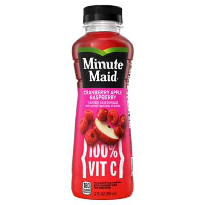 Minute Maid Cranberry Apple Raspberry - 12 Fl. Oz.