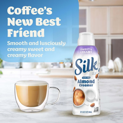 Silk Sweet & Creamy Almond Creamer - 32 Fl. Oz. - Image 4