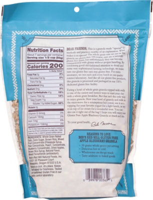 Bobs Red Mill Granola Gluten Free Apple Blueberry - 12 Oz - Image 6