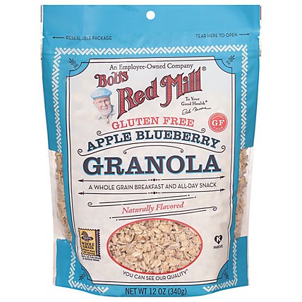 Bobs Red Mill Granola Gluten Free Apple Blueberry - 12 Oz - Image 2