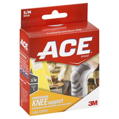 ACE Small/Medium Compression Knee Support - Each