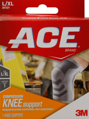 ACE Compression Knee Support Lrg/Xlrg - Each - Image 2
