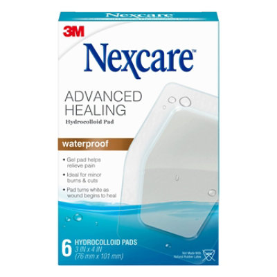 Nexcare Waterproof Hydrocolloid Pads - 6 Count - Image 2