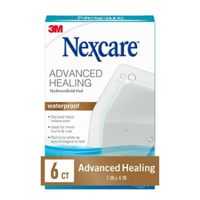 Nexcare Waterproof Hydrocolloid Pads - 6 Count - Image 1