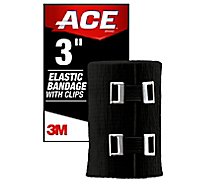 ACE Elastic Bandage 1.7yds Black - Each