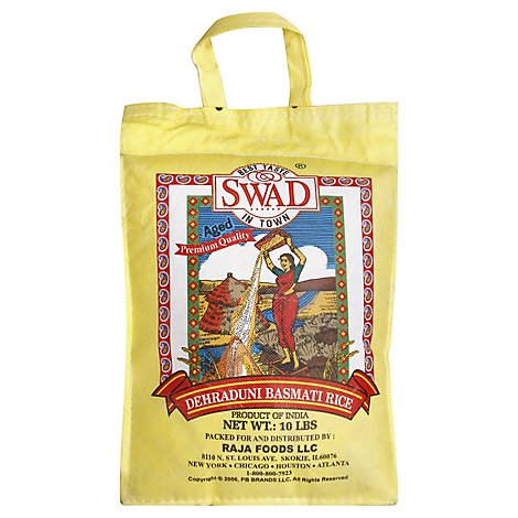 Swad Rice Basmati - 10 Lb