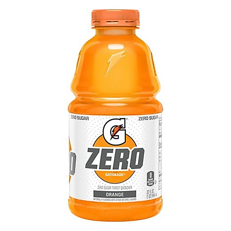 Gatorade Zero Thirst Quencher Orange Bottle - 32 Fl. Oz