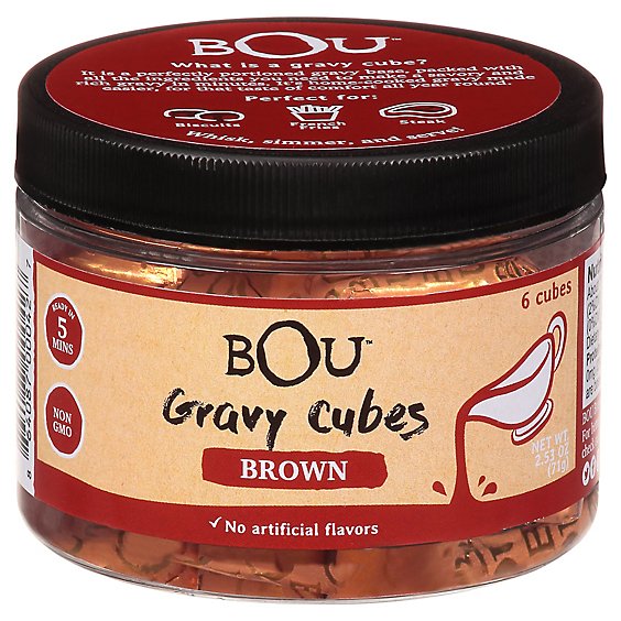 BOU Cubes Brown Gravy - 2.53 Oz