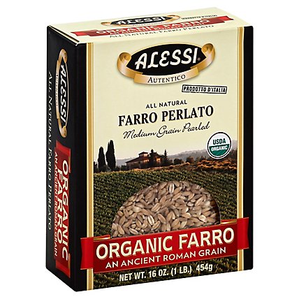 Alessi Farro Orgnc - 16 Oz - Image 1