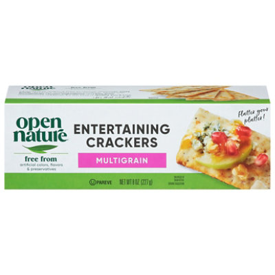 Open Nature Crackers Entertaining Multigrain - 8 Oz - Image 1