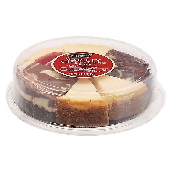 Signature SELECT 4 Variety Cheesecake 6 Inch - 16 Oz