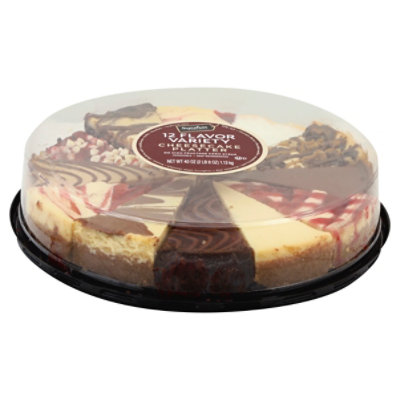 Signature Select 12 Variety Cheesecake 9 Inch 40 Oz Acme Markets