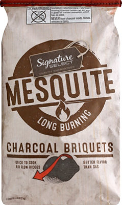 Signature SELECT Charcoal Briquets Mesquite - 14.6 Lb - Image 2