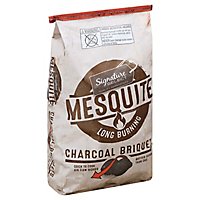 Signature Select Charcoal Briquets Mesquite - 14.6 Lb - Image 1