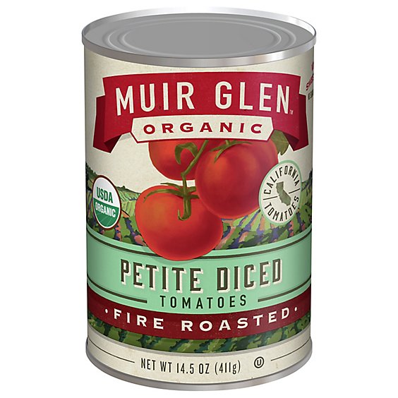 Muir Glen Organic Tomato Diced Fre Rstd - 14.5 Oz