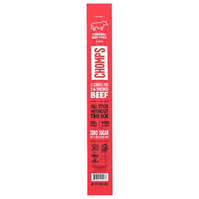 Chomps Beef Stick Original Mild - 1.15 Oz - Image 4