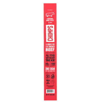 Chomps Beef Stick Original Mild - 1.15 Oz - Image 1