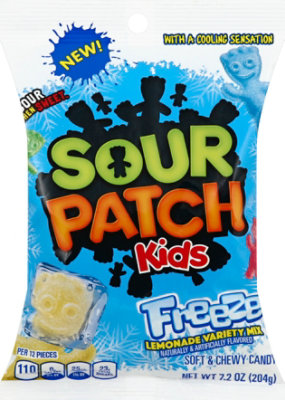 Sour Patch Kids Candy Soft & Chewy Freeze Lemonade Bag - 7.2 Oz - Image 2